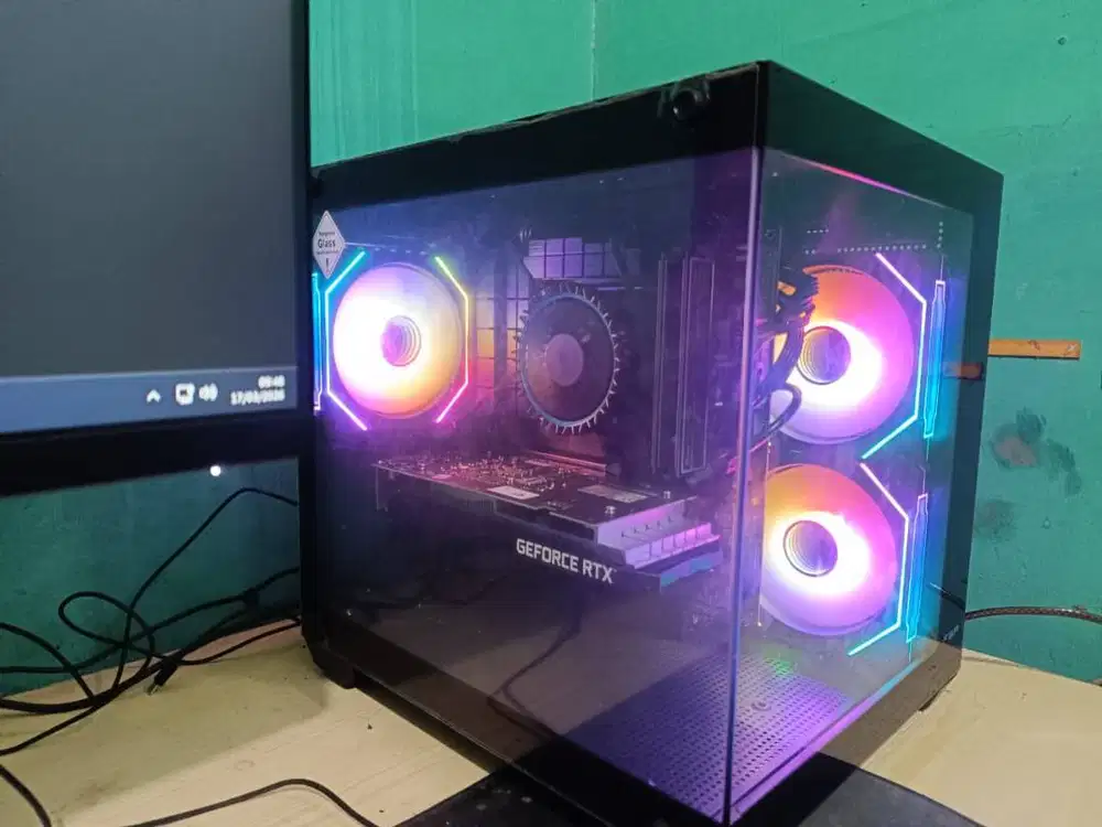 PC Gaming i5 Gen 12 RTX 3050 Like New 2 Bulan | Fullset Siap Pakai