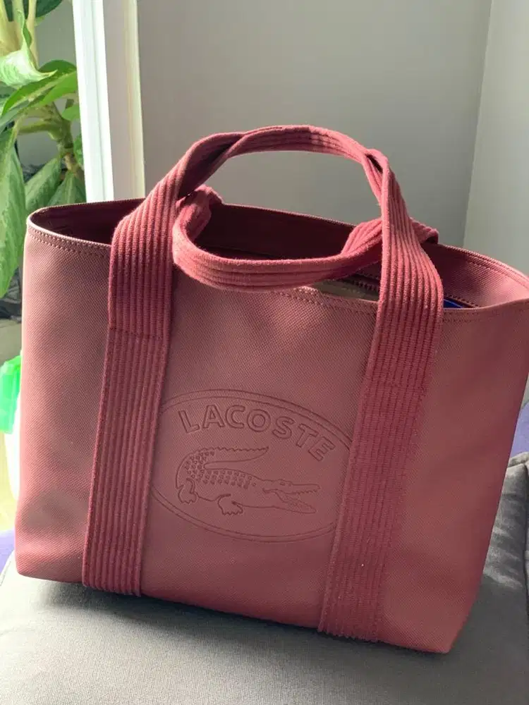 LACOSTE BAG MERAH