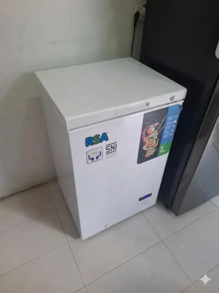 Chest Freezer RSA CF-100 (100 Liter) – Bekas Mulus & Dingin Cepat