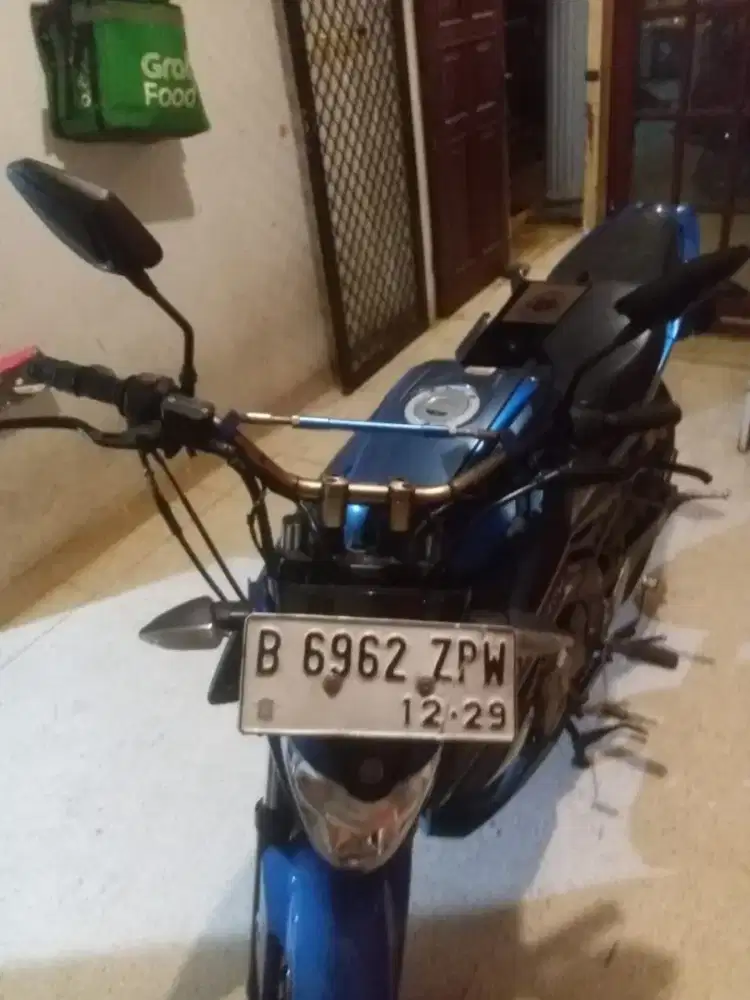 Dijual Yamaha Vixion tahun 2019 warna biru, kondisi siap pakai harian.