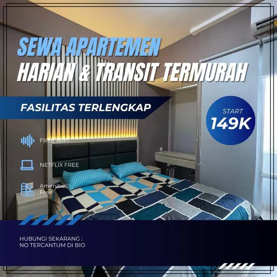 Sewa apartemen Springwood Residence Tangerang Harian/Transit Termurah
