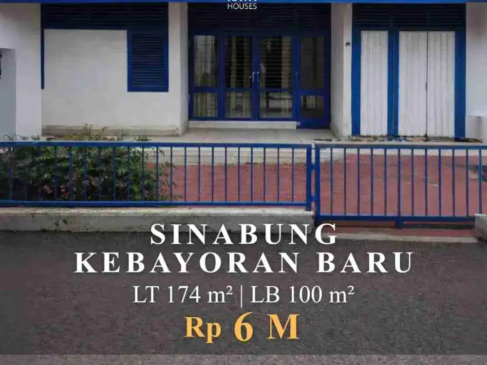 Rumah Lama Lokasi Premium Dekat Pakubuwono