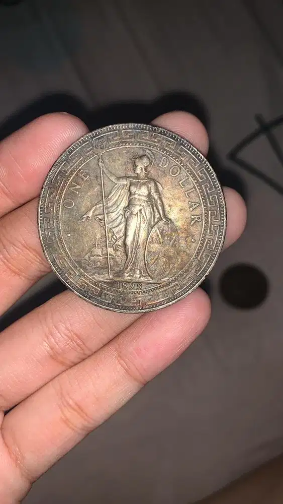 uang kuno 1899 punya ingris