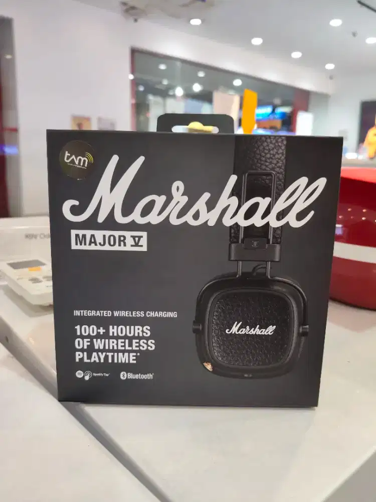 HEADPHONE MARSHAL MAJOR V (5) NEW MASIH SEGEL