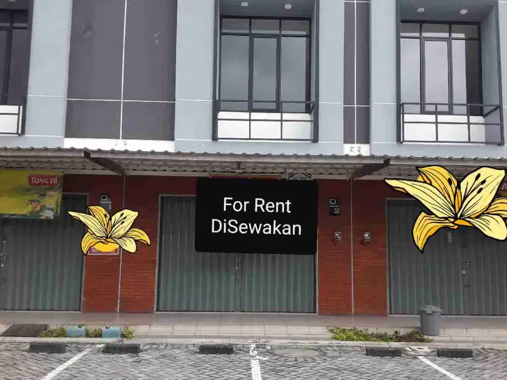 Ruko Baru Gress 2 Lantai Siap Pakai Lokasi Sangat Strategis