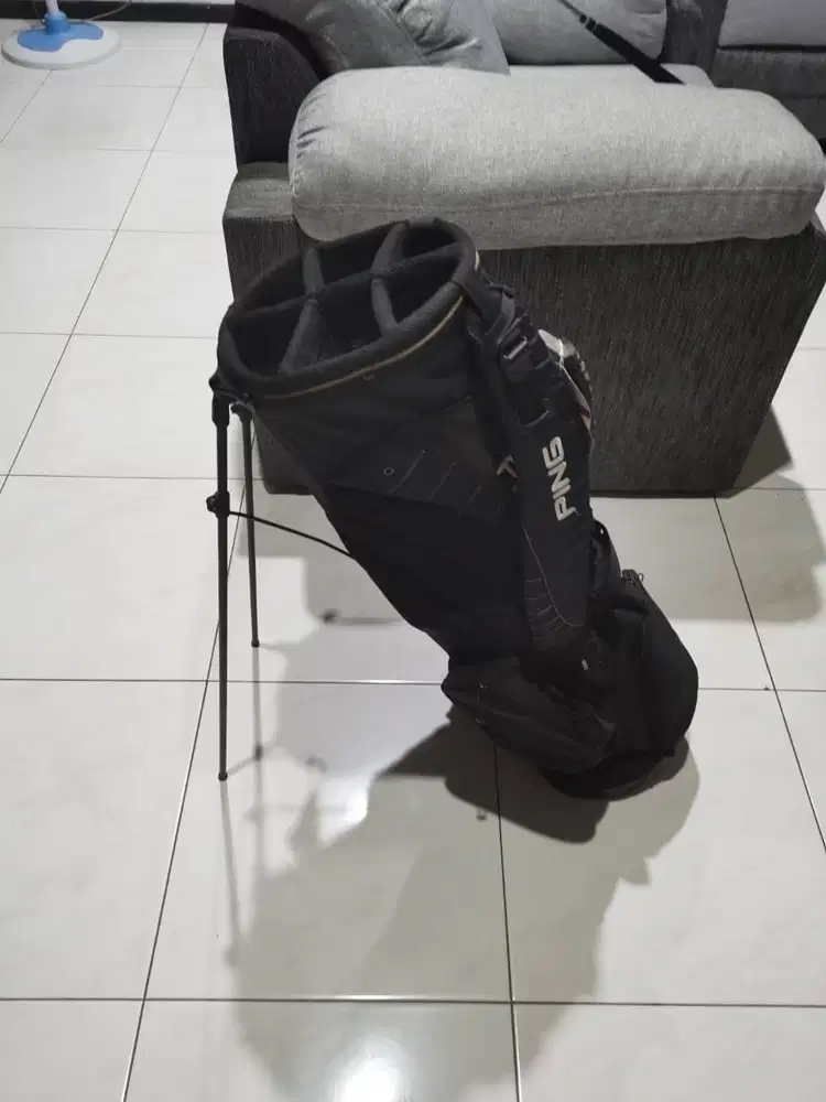 [Ping] Tas Golf Ping Black Stand Bag