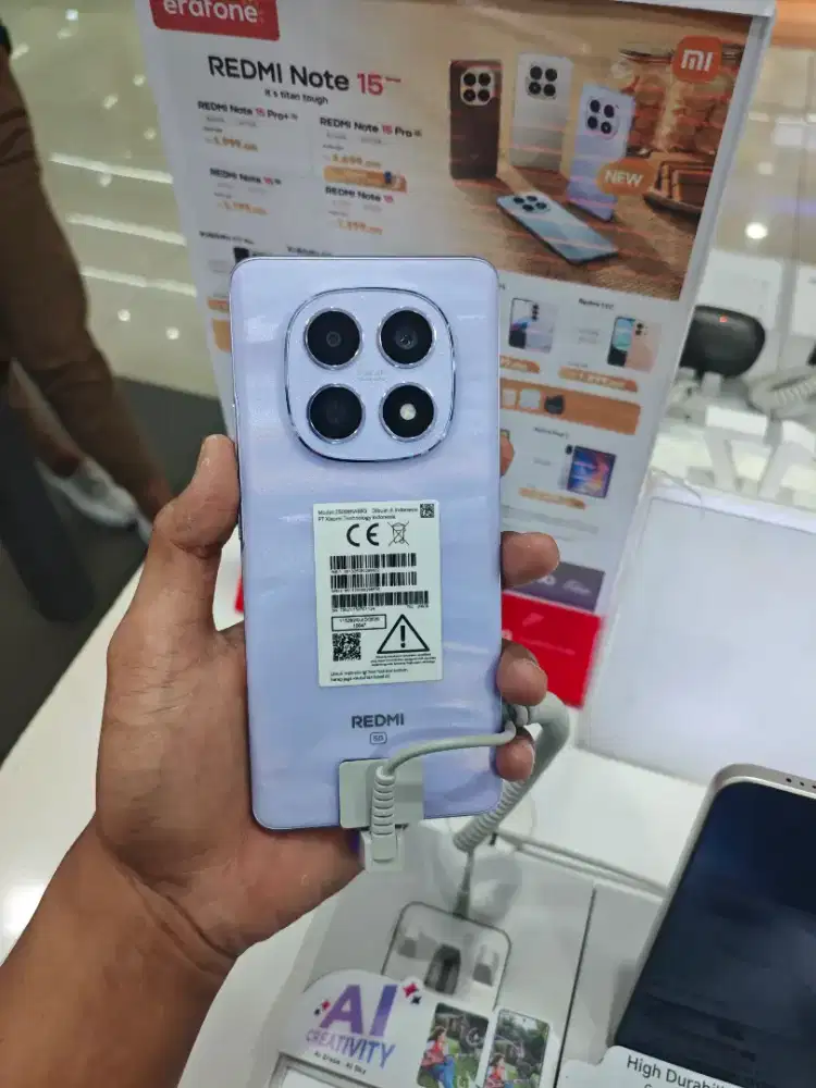 Redmi Note 15 5G ready cicilan syarat cukup KTP tanpa DP proses cepat