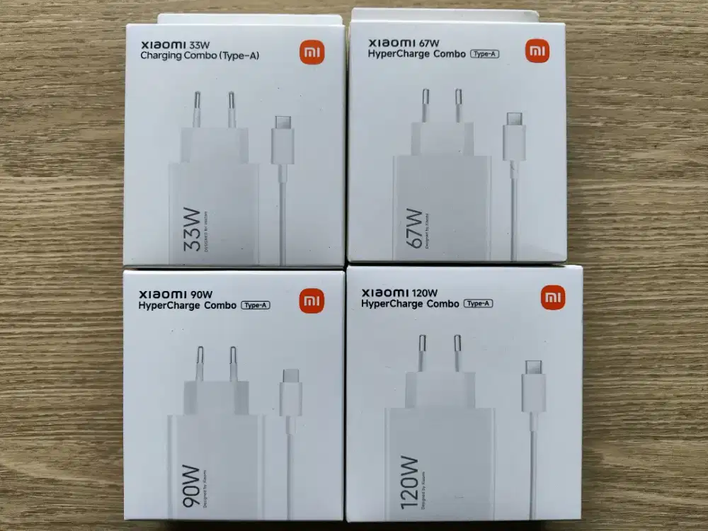 charger xiaomi 33w 67w 90w 120w garansi resmi