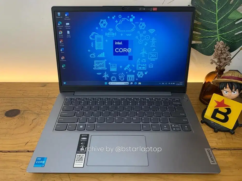 Laptop Lenovo Ideapad Slim 3i Core i3 gen12 RAM 8 / 512 SSD Garansi On
