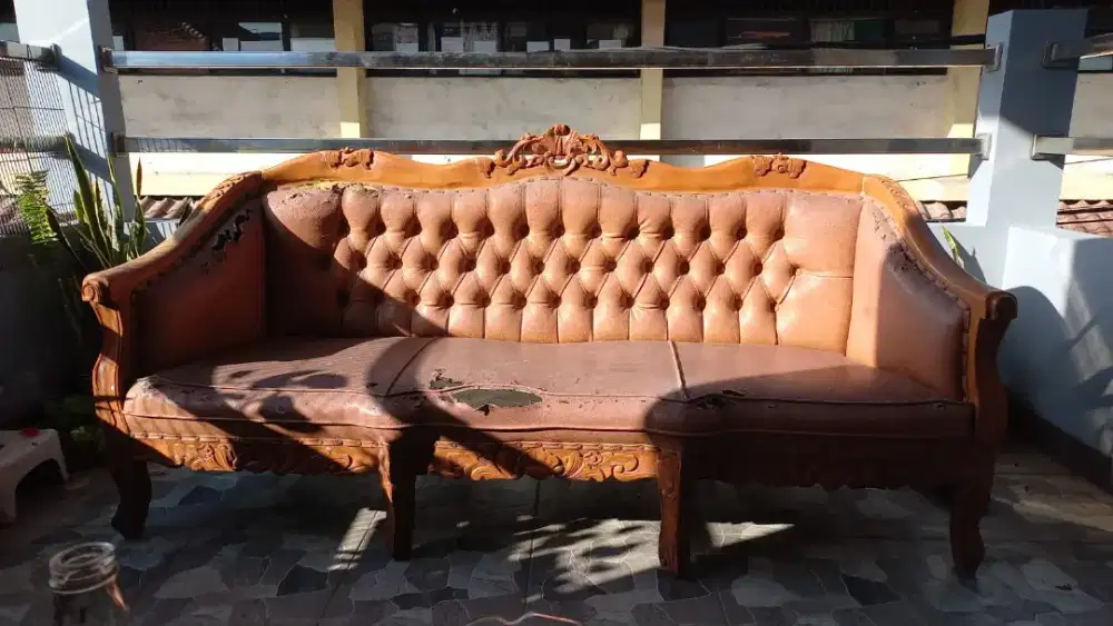 sofa 1 set jual apa adanya