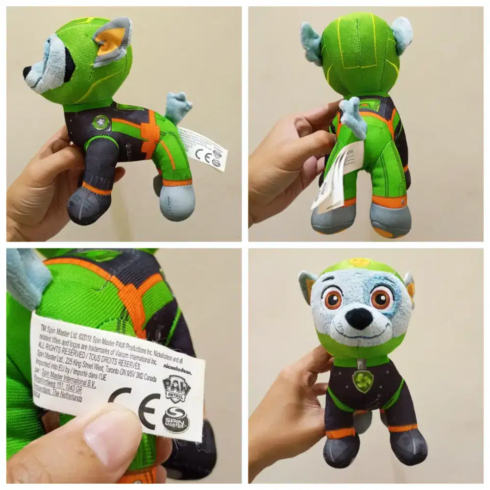 Boneka Rockie Paw Patrol Original