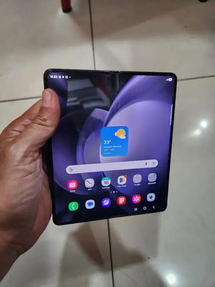 Samsung fold 5 256gb mulus standar