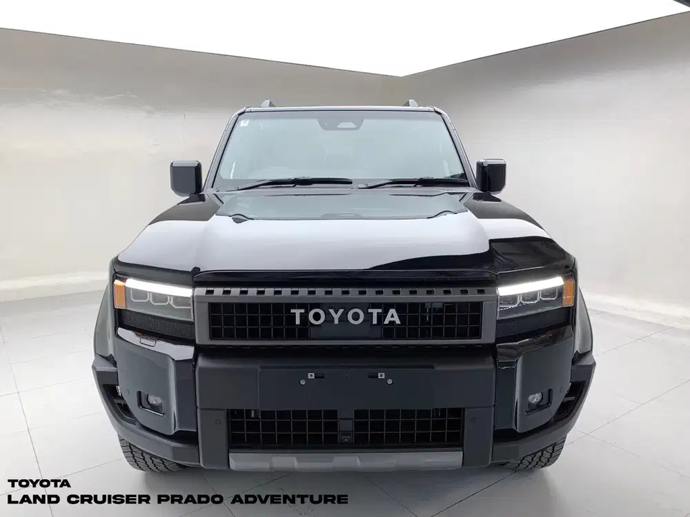(NEW) TOYOTA LAND CRUISER PRADO ADVENTURE HYBRID DIESEL 2025 - BLACK