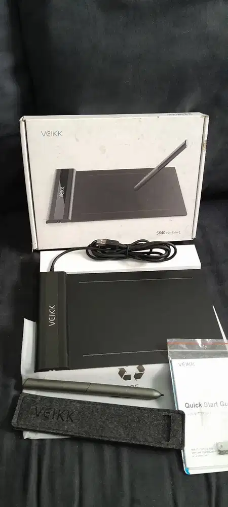 Veikk S620 Pen Tablet Dus Buku