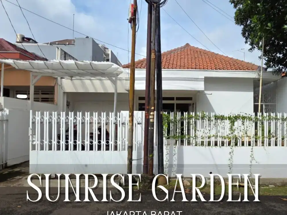 Dijual Murah Rumah 1.5 Lantai Siap Huni Di Sunrise Garden Jakarta Barat