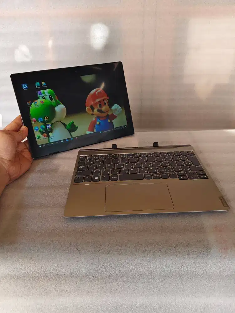 Ready !!! Lenovo Ideapad D330 Coleron Pentium N4000 Ram 4GB SSD 64GB