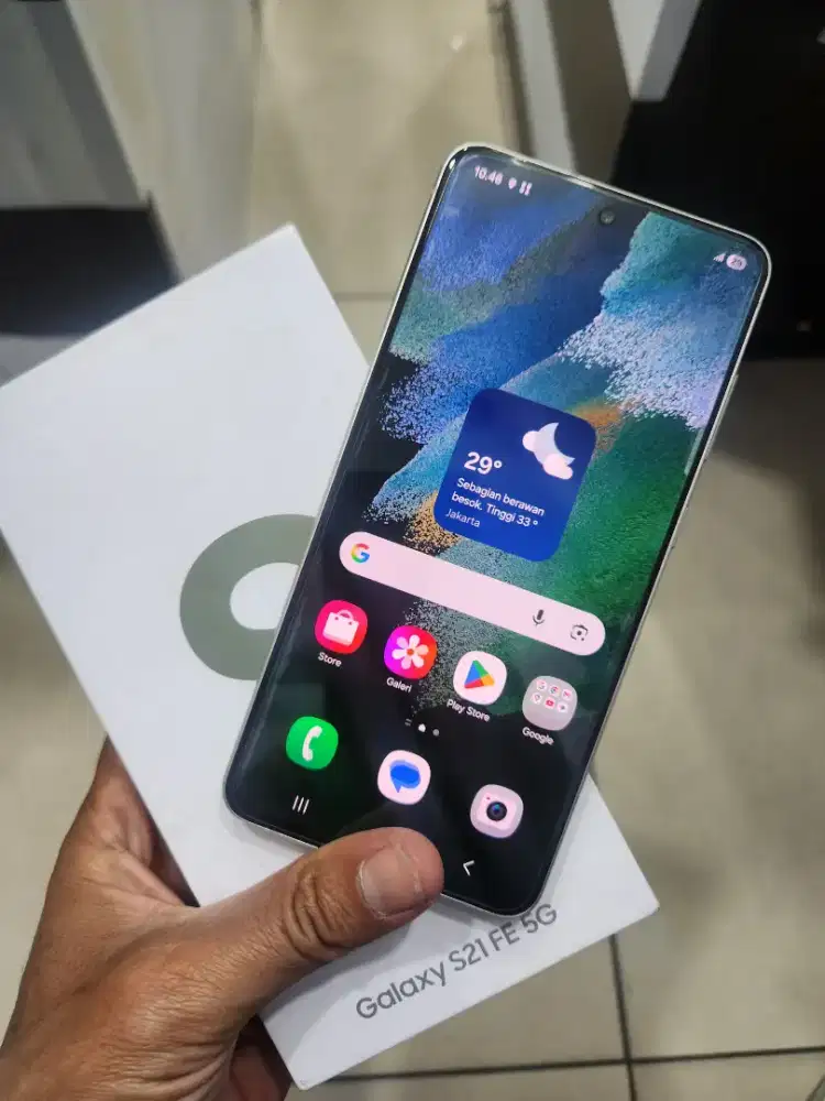 Samsung s21 fe 5g 8/256 resmi Indonesia