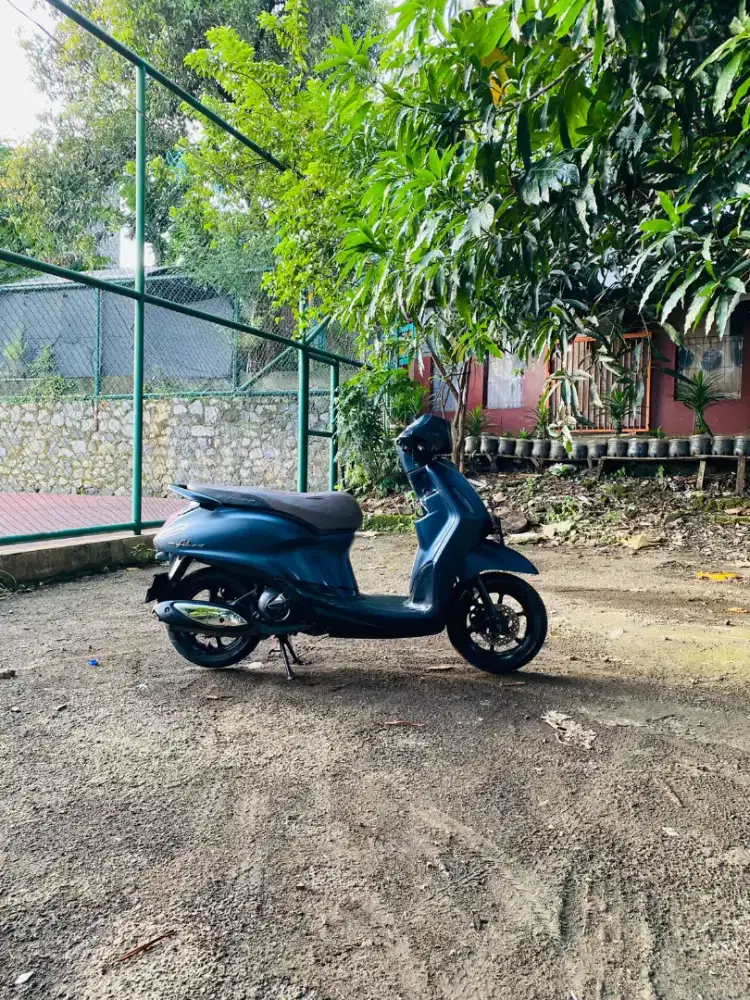 Yamaha All New Grand Filano 125cc Keylles Lux Hybrid Blueco Tahun 2023