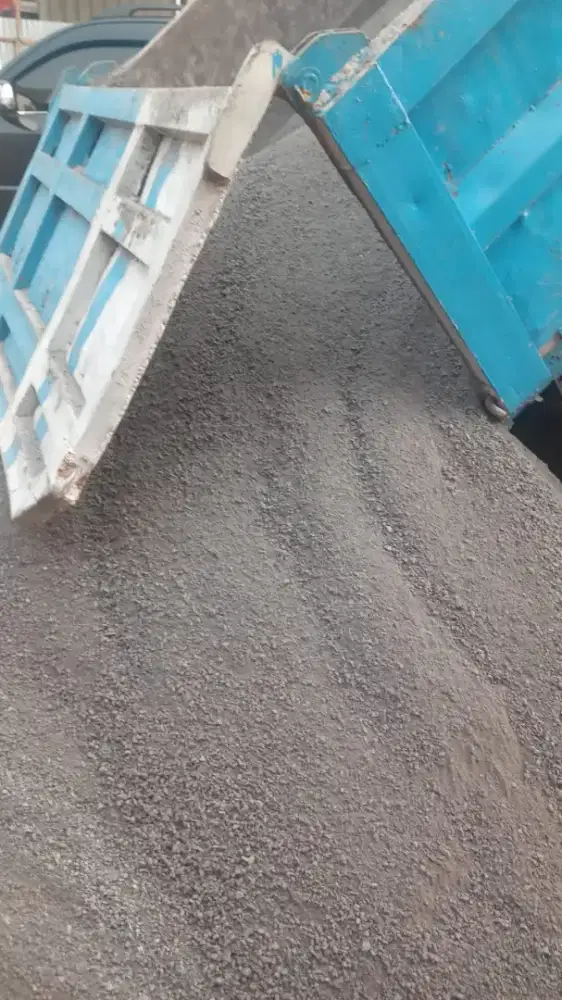 Basecourse limestone sirdam split makadam Pasir cor batu kali