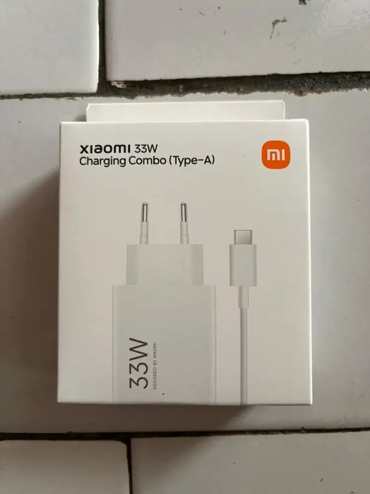 Set charger/casan original xiaomi 33watt