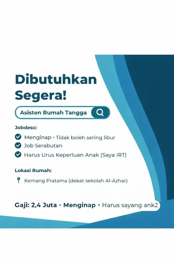 Dibutuhkan ART segera