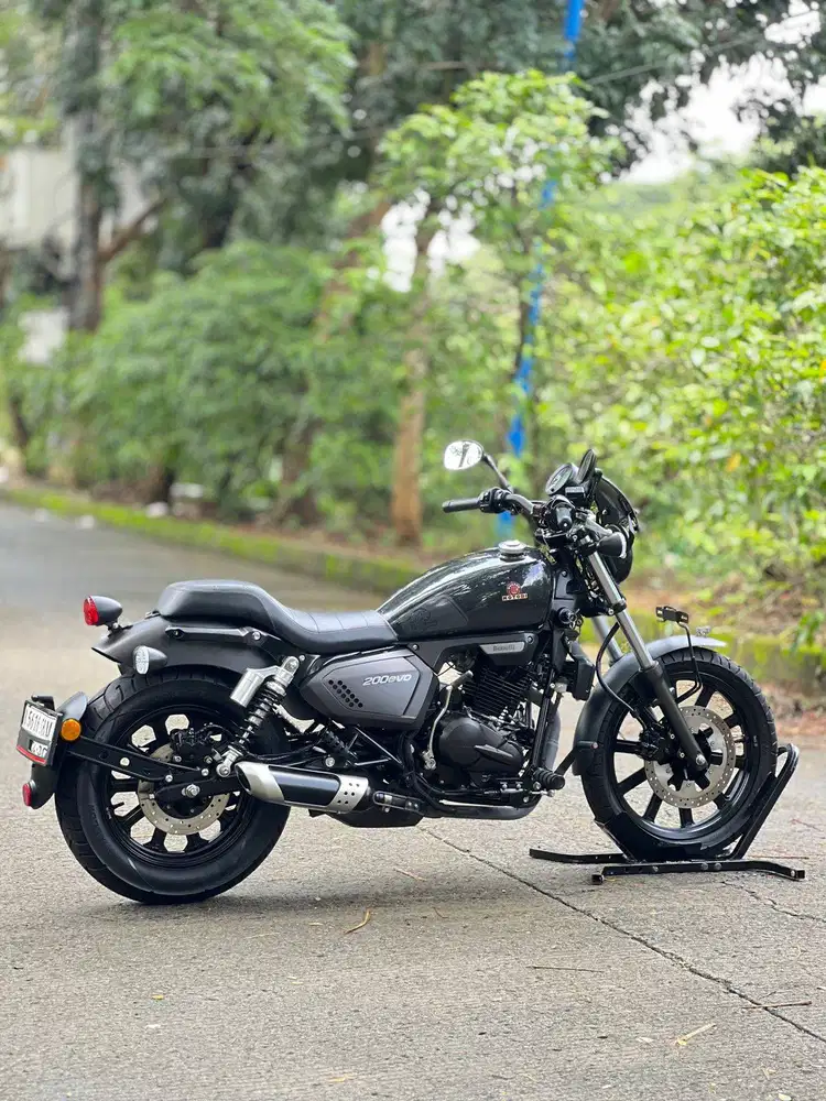 KM 2K AJA! BENELLI MOTOBI 200 EVO 2025 HITAM PAJAK HIDUP RASA BARU