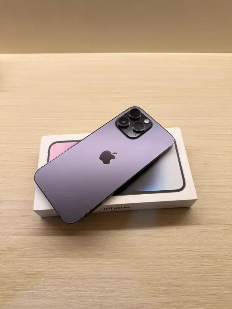 iPhone 14 Pro Max 128GB Ibox ex pemakaian pribadi