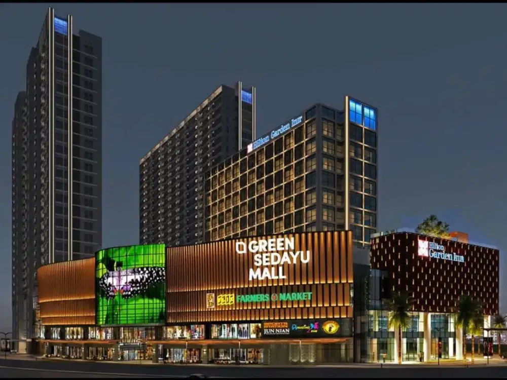 Harga Turun! Apartemen Studio 28m² Green Sedayu Full Furnish – Free Semua Biaya Developer