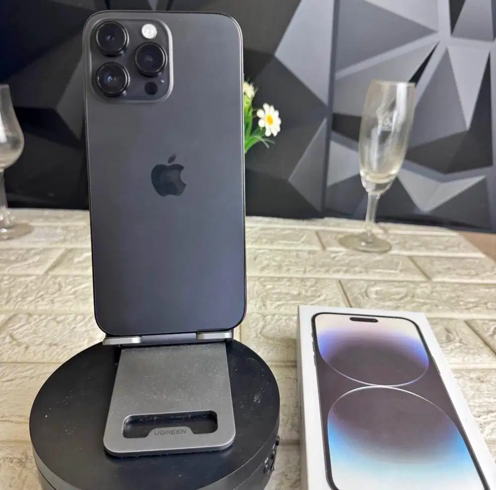 iPhone 14 Pro Max 128GB Garansi Inter All Operator Battery 100%