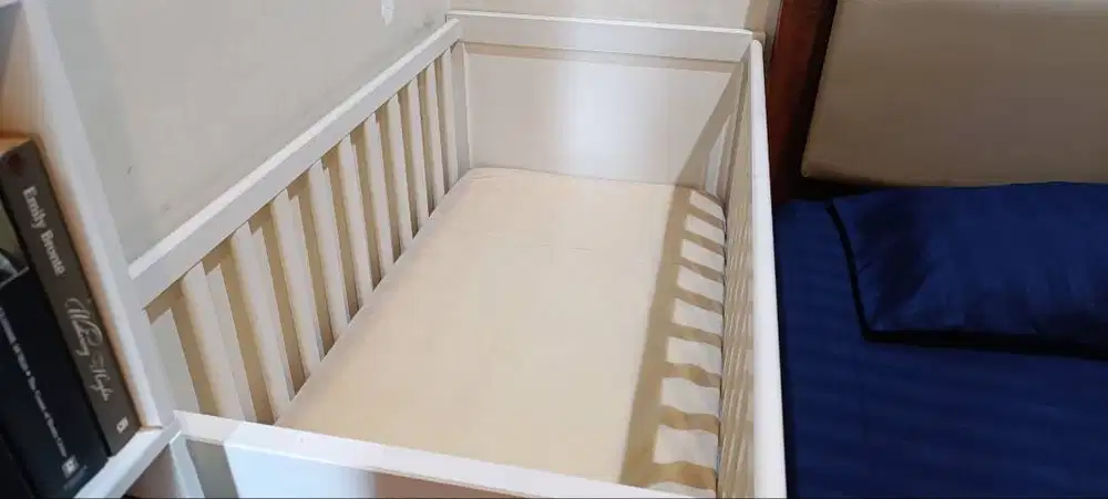 [Secondhand] IKEA Sundvik Box Bayi + Kasur Pluttig