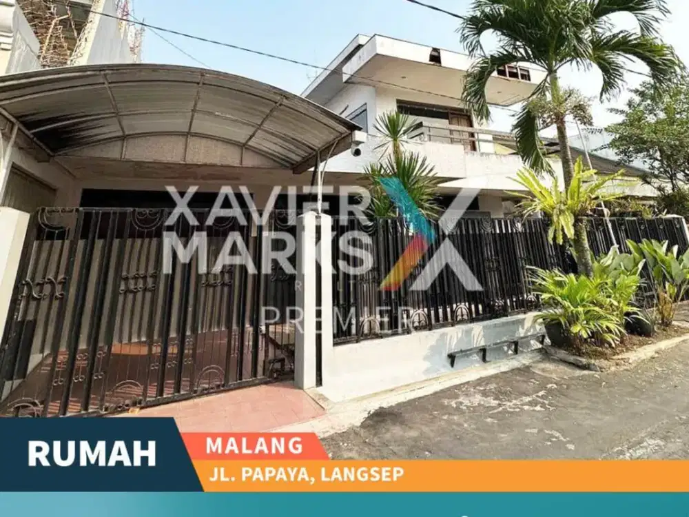 Disewakan Murah Rumah Jl. Papaya Buah-buahan, Langsep Kota Malang