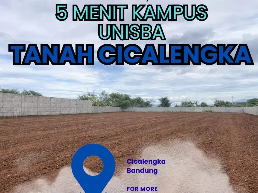 Kavling Tanah Lokasi Tenang di Cicalengka Akses Mudah dan Strategis