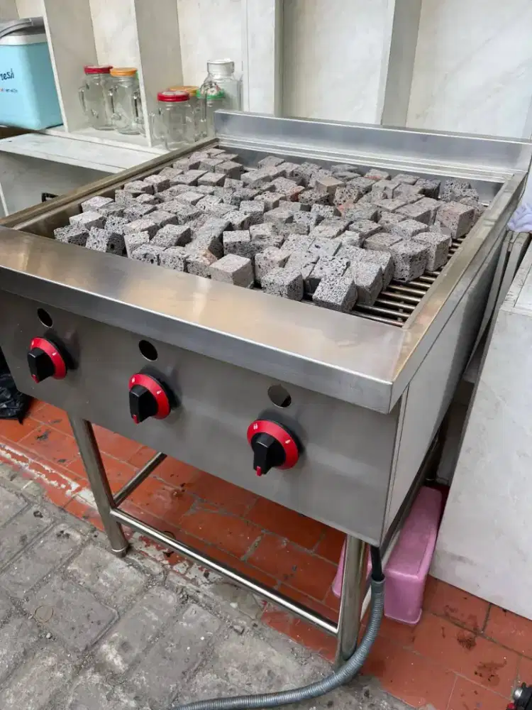 Jual grill Batu lava