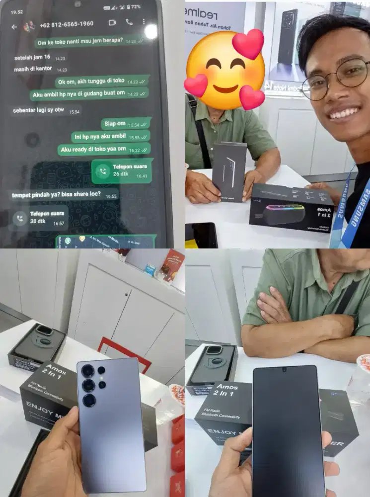 Samsung S25 Ultra 12/256 free speaker bluethoot amos