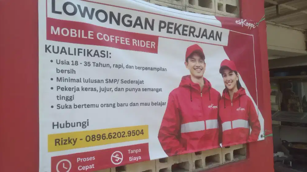 Lowongan Kerja Riders EsKoppi