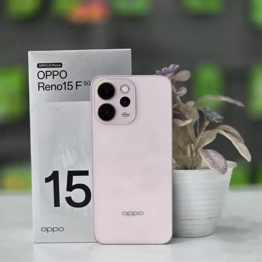 Promo Menjelang Hari Raya Oppo Reno 15F 5G Cashback hingga 200.000