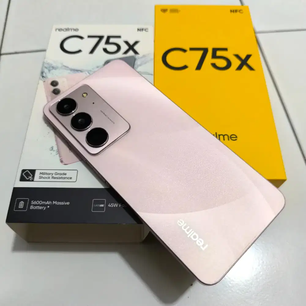 Realme C75X 8/128gb fullset