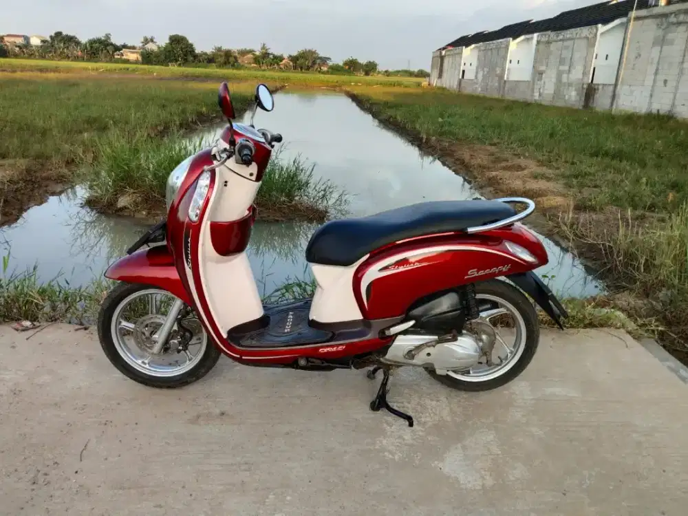 Honda Scoopy f1 tahun 2014 plat 2030 mesin halus siap pakai