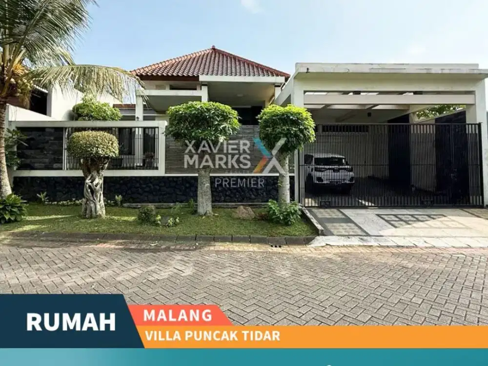 Dijual/Disewakan Rumah Terawat Siap Huni Villa Puncak Tidar Malang
