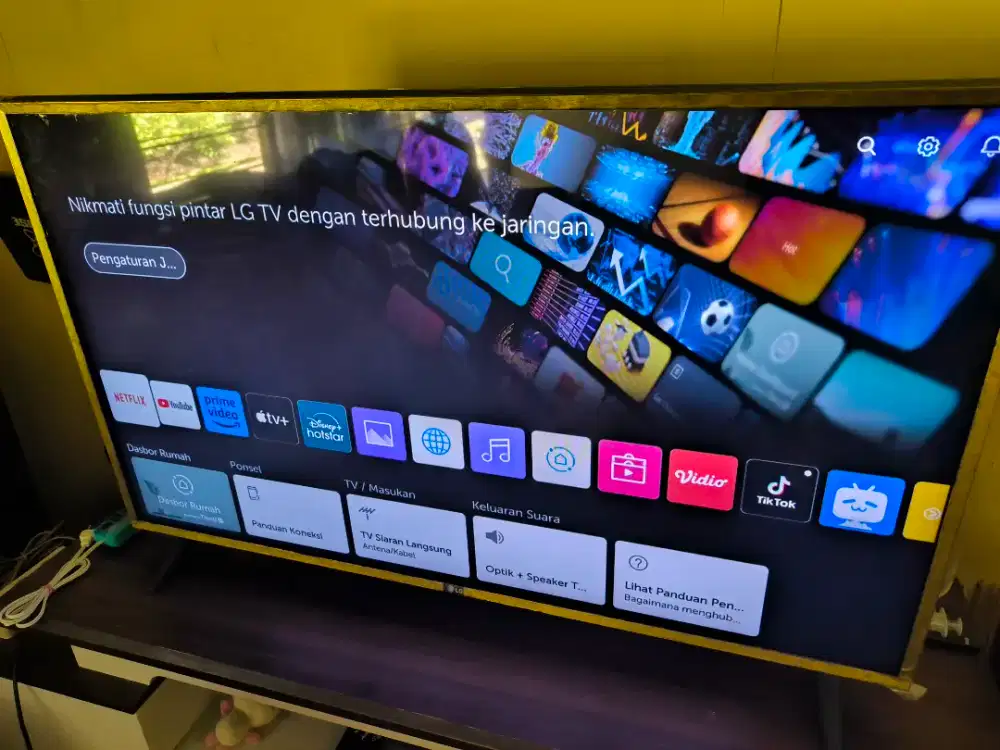 Jual cepat TV LG LED 43 inch Smart TV