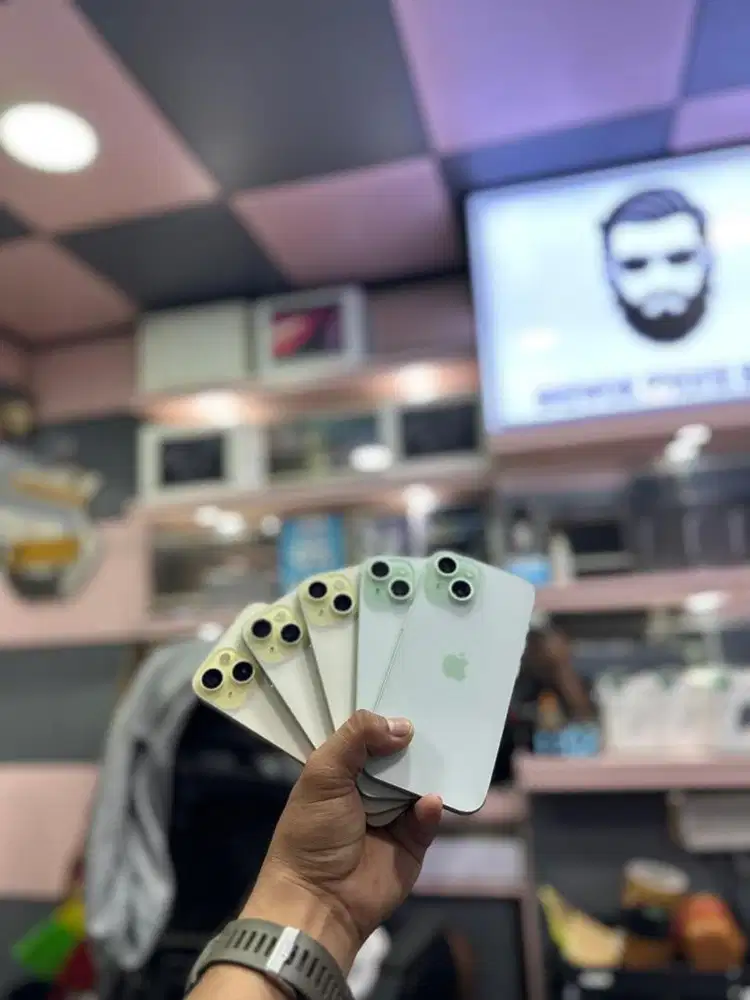 Iphone 15 128Gb All Operator Dual Sim Fisik on Fullset Mulus nominus