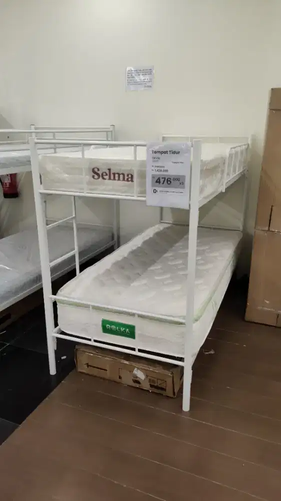 RANJANG TINGKAT BESI ANAK