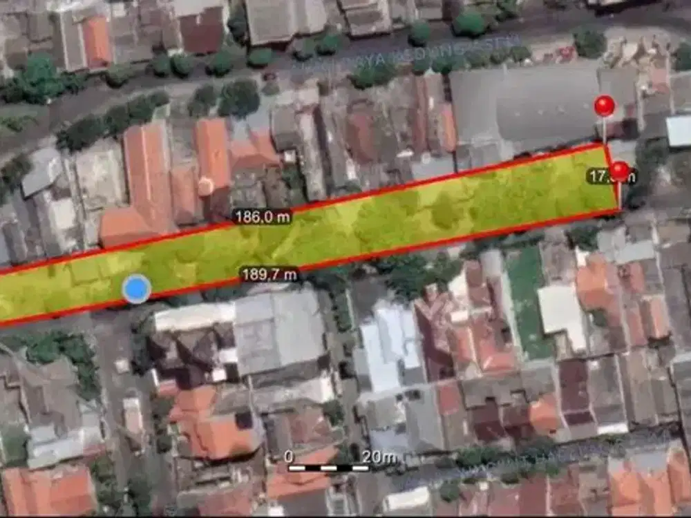 Dijual Tanah Murah 5 meter dari Raya Merr, Surabaya
