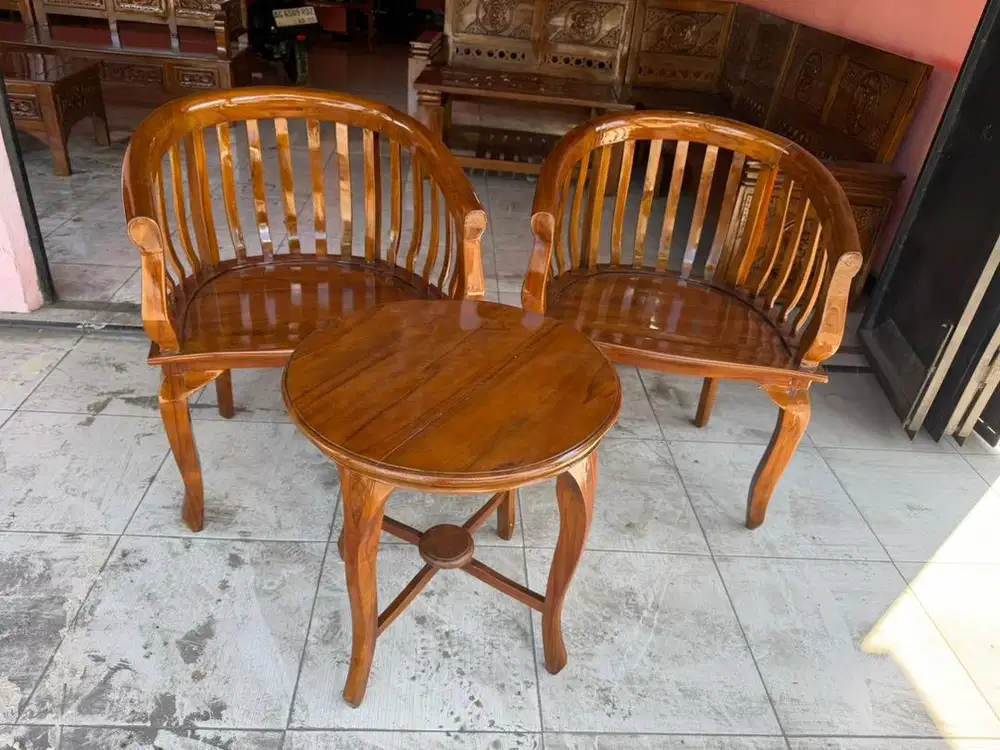 Kursi teras betawi jati