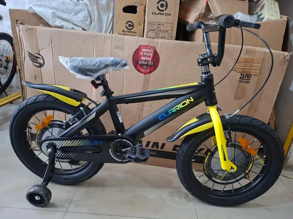 SEPEDA ANAK SEPEDA BMX 18 INCH CLARION BY PACIFIC ( BAN JUMBO 3.0 )