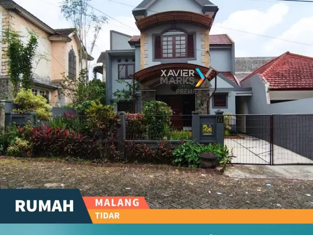 Disewakan Rumah Murah Lingkungan Nyaman di Tidar Malang