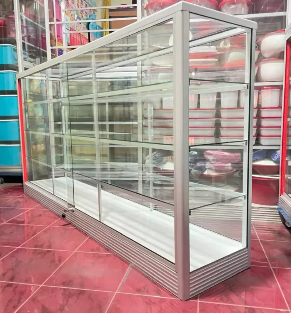 Di Jual Etalase 2M Barang Bagus || Kaca full 5mm