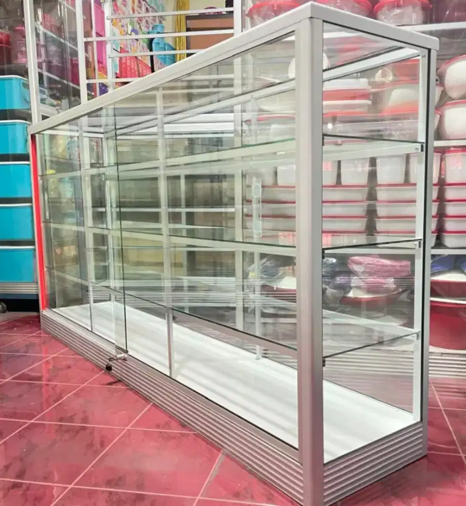 Di Jual Etalase 2M Siap Antar || Kaca full 5mm