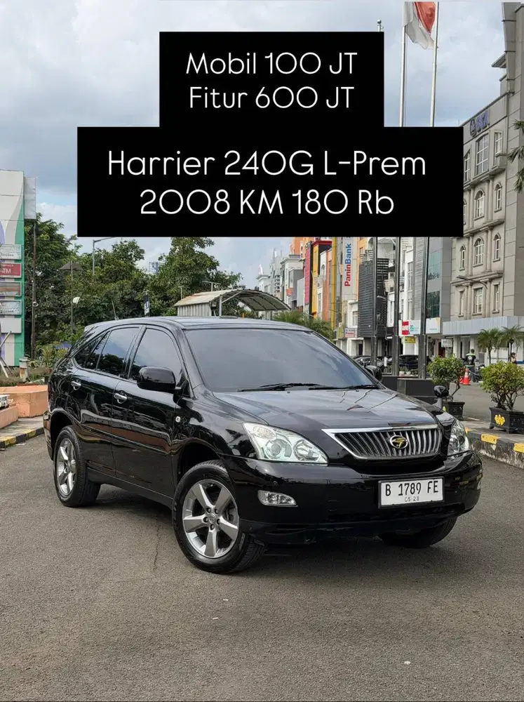 Toyota Harrier 240G L-Prem 2008 Cbu Tangan Pertama