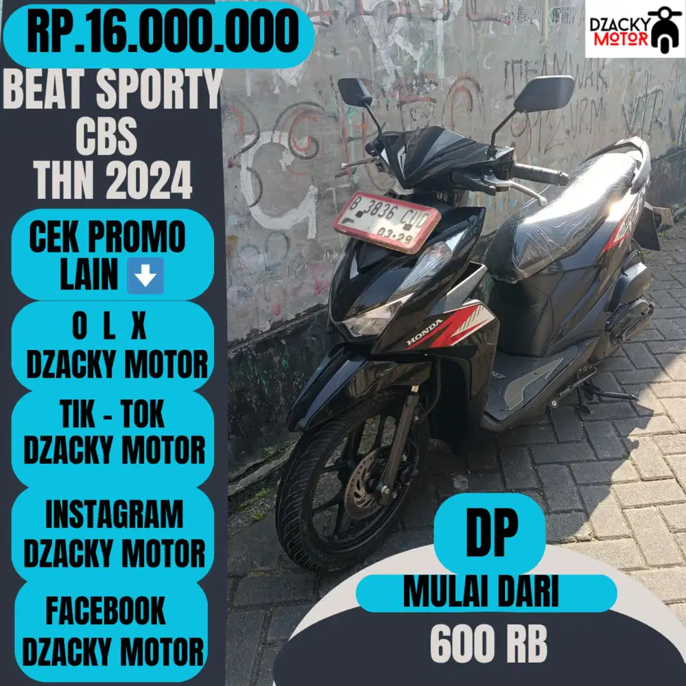 BEAT SPORTY CBS THN 2024 SECOND LIKE NEW